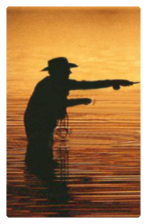 DF35T 321 BZ Gone Fishing (Man) Bronze